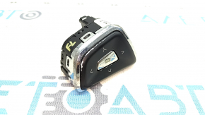 Steering wheel control buttons left top Lincoln MKZ 13-20 chrome, paint and chrome peeled off