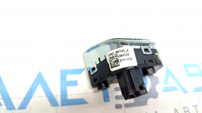 Steering wheel control buttons left top Lincoln MKZ 13-20 chrome, paint and chrome peeled off