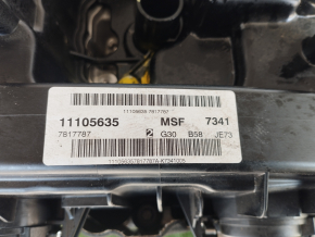 Engine BMW 5 G30 17-19 B58B30A 3.0t AWD, 39k, compression 12-12-12-12-12-12