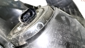 Headlight front left bare Honda Accord 16-17 halogen under DRL, for polishing