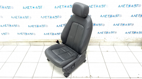 Driver's seat Audi Q5 80A 18- with AIRBAG, leather, black, electric, heated, dented, scratches, scratches on the back