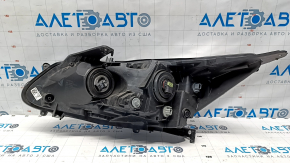 Headlight front right bare Honda Accord 16-17 rest, halogen under DRL, for polishing, sand