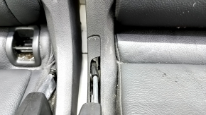Rear row of seats 2nd row Audi Q5 80A 18- leather, black, torn, scratches on plastic