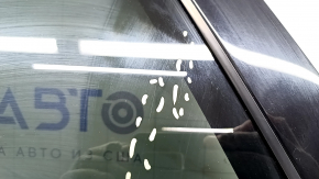 Door assembly rear left Audi Q5 80A 18- keyless, graphite LX7L, bump, dent, scratches on glass
