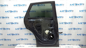 Door assembly rear left Audi Q5 80A 18- keyless, graphite LX7L, bump, dent, scratches on glass