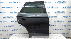 Door assembly rear right Audi Q5 80A 18- keyless, graphite LX7L, butt, scratches on glass
