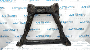 Front subframe Nissan Rogue 14-20 rusty, silent blocks torn, bolts broken