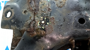 Front subframe Nissan Rogue 14-20 rusty, silent blocks torn, bolts broken
