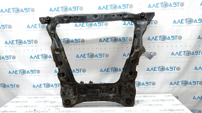 Front subframe Nissan Rogue 14-20 rusty, silent blocks torn, bolts broken