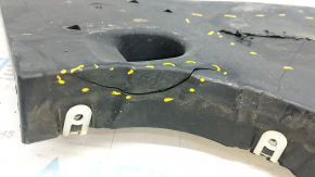 Rear left underbody protection BMW 5 G30 17-23 worn, cracked, torn