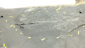 Rear left underbody protection BMW 5 G30 17-23 worn, cracked, torn