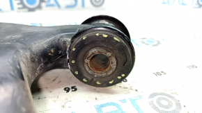 Lower front left arm Mazda 3 14-18 BM cracks in silent blocks, torn boot