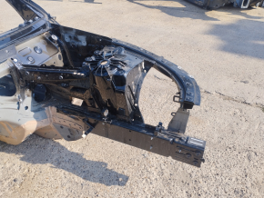 Quarter front left BMW 5 G30 17-23 on the body, black