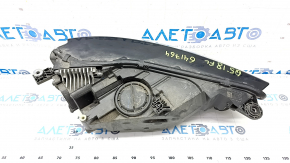 Front left headlight complete Audi Q5 80A 18-20 Bi-xenon, sand, scratches