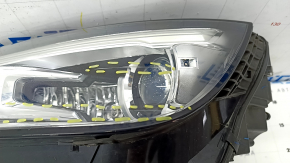 Front left headlight complete Audi Q5 80A 18-20 Bi-xenon, sand, scratches