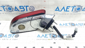 Side mirror right Lincoln MKZ 13-16 11 pins, turn signal, heated, backlight, red