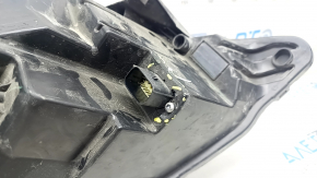 Front left headlight complete Lincoln MKZ 13-16 LED, broken mount, chip broken, sand