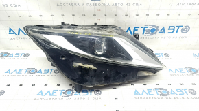 Front right headlight complete Lincoln MKZ 13-16 LED, broken mount, sand