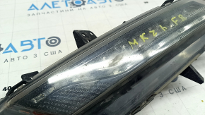 Fog lamp PTF right Lincoln MKZ 13-16 sand, cobweb on glass
