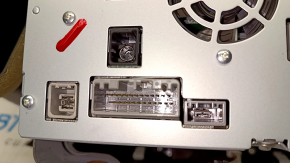 Monitor, display, navigation lower Honda Accord 13-17 touch screen touring, crack, plastic swelled