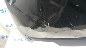 Front bumper bare Nissan Rogue 21-23 without parking sensors Japan built, black, dented