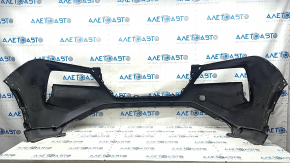 Front bumper bare Nissan Rogue 21-23 without parking sensors Japan built, black, dented