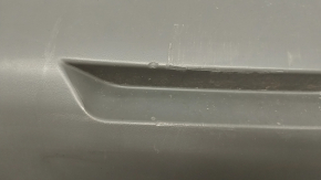 Rear bumper lip Nissan Rogue 21-22 gray Japan built, scratches, scuffs