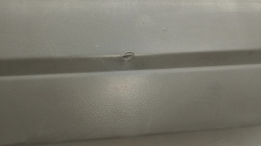 Rear bumper lip Nissan Rogue 21-22 gray Japan built, scratches, scuffs