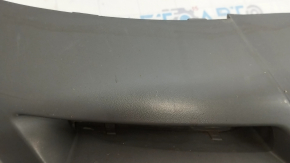 Rear bumper lip Nissan Rogue 21-22 gray Japan built, scratches, scuffs