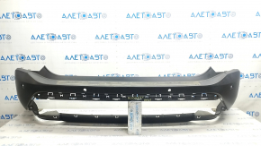 Bare rear bumper Nissan Rogue 21-23 for parking sensors, Japan built, structure, scratches, worn, pressed, broken fasteners
