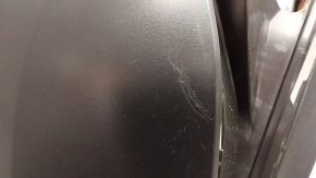 Bare rear bumper Nissan Rogue 21-23 for parking sensors, Japan built, structure, scratches, worn, pressed, broken fasteners