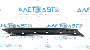 Molding front pillar right Nissan Rogue 21-23 black gloss