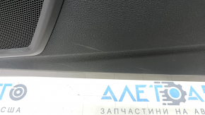 Door trim card front right Audi Q5 80A 18-20 black, with wood insert, black armrest, worn