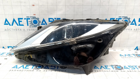 Front left headlight complete Lincoln MKZ 13-16 LED, for polishing, broken mount