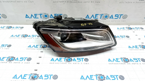 Front right headlight complete Audi Q5 8R 13-17 rest, xenon, sand, scratches