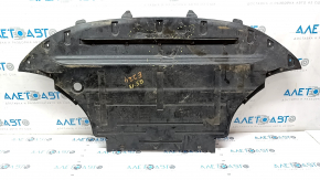 Front engine guard Audi Q5 8R 09-17 cracks, tears, worn