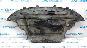 Front engine guard Audi Q5 8R 09-17 cracks, tears, worn