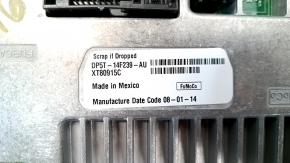 Monitor, display, navigation Lincoln MKZ 13-16 complete with frame, scratch, rubbed