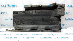 Left underbody protection Audi Q5 8R 09-17 tears, worn