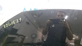 Hood bare Nissan Rogue 21-23 black KH3, aluminum, sand