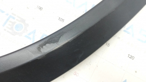 Front left fender arch trim Nissan Rogue 21-23 Japan built, structure, scratches, broken mount, worn