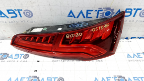 Right lamp Audi Q5 80A 18-20 LED, worn