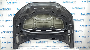Bare hood Audi Q5 80A 18- aluminum, graphite LX7L, chips on paint