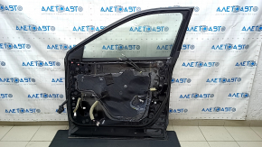 Door assembly front right Nissan Rogue 21-23 black KH3, keyless