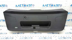 Trunk door trim bottom Audi Q5 80A 18- black, scratches