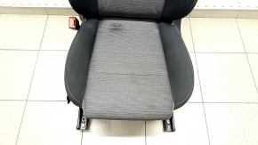 Driver's seat Nissan Rogue 21-22 without airbag, electric, cloth black-gray Japan built, worn