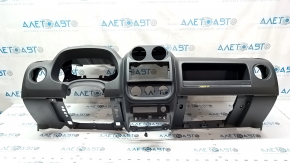 Torpedo front panel without AIRBAG Jeep Patriot 11-17 black, scratches