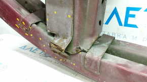 Lincoln MKZ 13-20 rear bumper reinforcement dented, rusty