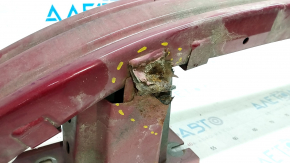 Lincoln MKZ 13-20 rear bumper reinforcement dented, rusty