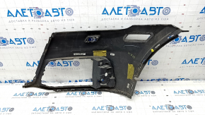 Front bumper bare right side Audi Q5 80A 18-20 graphite, without parking sensors, under headlight washer